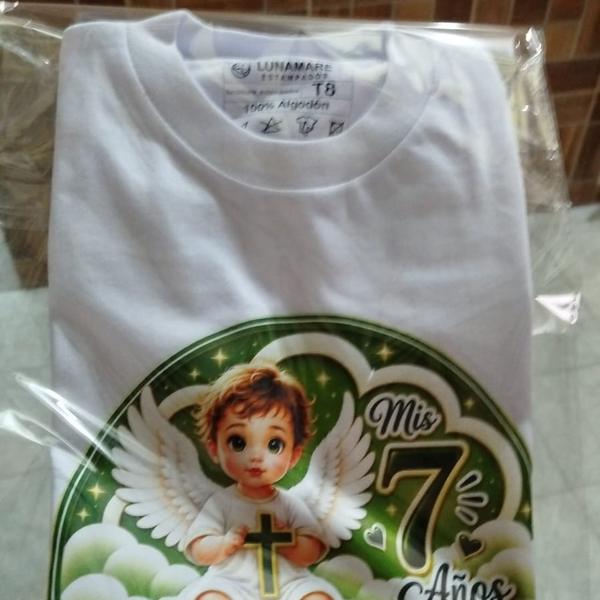 Remera de cumpleaños de 7 años